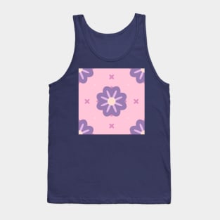 Flower seamless pattern drawing Tank Top